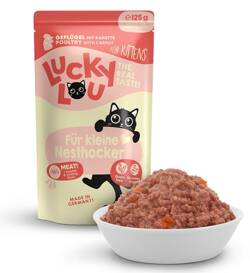Lucky Lou Karma Dla Kociąt Drób 125g