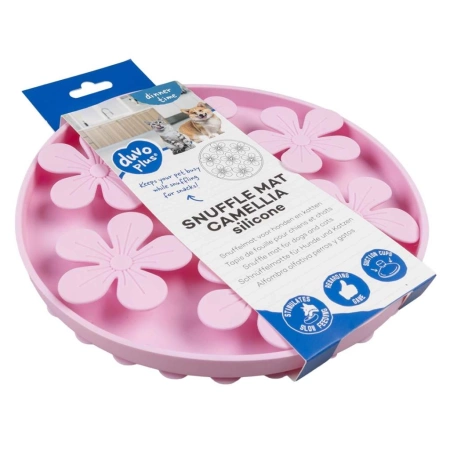Duvo+ Snuffle Mat Mata Dla Psa Silikon Różowa Owal 20cm