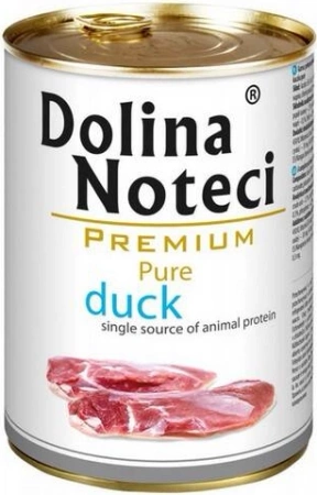 Dolina Noteci Mokra Karma Dla Psa Pure Kaczka 400g