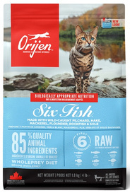 Orijen Cat 6 Fish Sucha Karma dla Kota Ryby 1,8kg