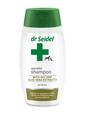 Dr Seidel Szampon dla Psa Owies Aloes 2x220ml