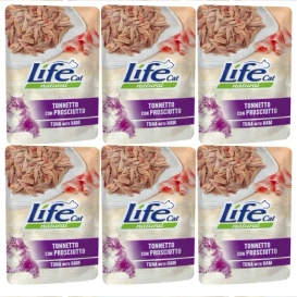 Life Cat Mokra Karma dla Kota Tuńczyk Szynka 6x70g