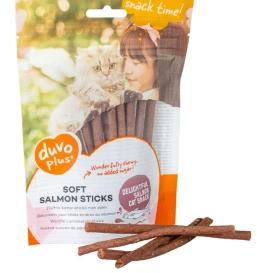 Duvo+ Soft Sticks Przysmak Dla Kota Paluszki Łosoś 50g