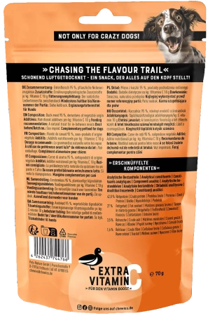 Chewies Meat Strips Mini Przysmak Dla Psa Kaczka 70g