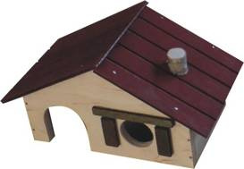 Pino-01 Domek Dla Chomika "Mahoń" Mały