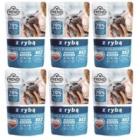 Frendi Mokra Karma dla Kota Ryba Sos 6x100g