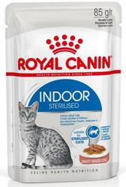 Royal Canin Indoor Sterilised Karma Mokra Dla Kota Sos 85g