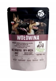 Pet Republic Mokra Karma dla Psa Wołowina Sos 500g