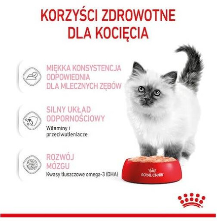 Royal Canin Kitten Karma Mokra Dla Kociąt Pasztet 85g