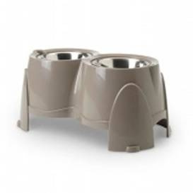 Savic-Ergo Feeder L 28cm Miski+Stojak 2x1,5l