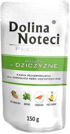 Dolina Noteci Pies 150g Dzik Saszetka, karma dla psa