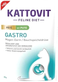 Kattovit Gastro Karma dla Kota Na Trawienie Indyk 85g