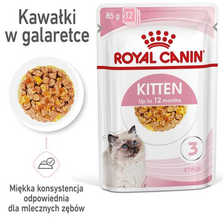 Royal Canin Feline Kitten Karma Mokra Dla Kociąt 4x85g