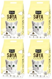 Kit Cat Żwirek Dla Kota Sojowy ECO Original 4x7L