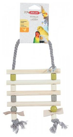 Zolux Drabinka Dla Ptaków Na Sznurku Drewniane Szczeble