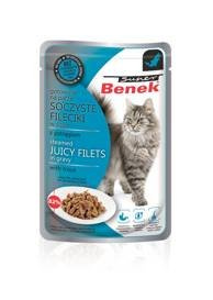 Super Benek Saszetka Kot 85g Filety W Sosie Z Pstrągiem /28