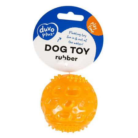 Duvo+ Zabawka Dla Psa Piłka Pływająca 5.5cm Pomarańczowa/Zielona