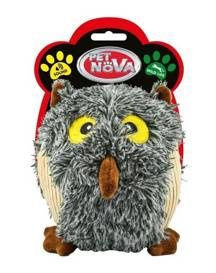 Pet Nova Plusz Sowa Szara