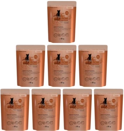 Catz Finefood Classic N25 Karma dla Kota Kurczak Tuńczyk 8x85g