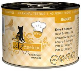 Catz Finefood Karma Dla Kota Kaczka Kangur 190g