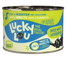 Lucky Lou Karma Dla Kota Wołowina Owady 200g
