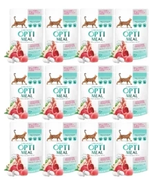 Optimeal Sensitive Karma Dla Kota Jagnię Indyk 12x85g