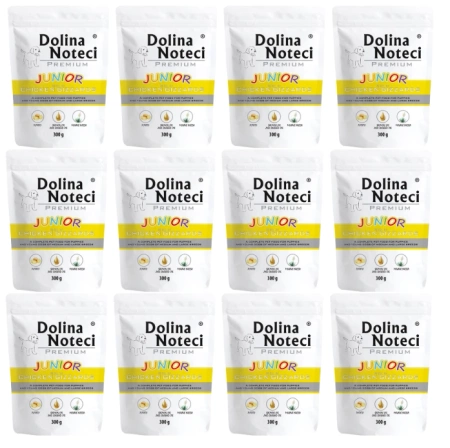 Dolina Noteci Karma Dla Szczeniąt Żołądki z Kurczaka 12x300g