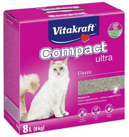 Vitakraft Compact Ultra Bentonitowy Żwirek Dla Kota 8kg
