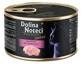 Dolina Noteci Premium Mokra Karma Dla Kota Indyk 185g
