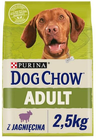 Purina Dog Chow Adult Karma dla Psa Jagnięcina 2,5kg