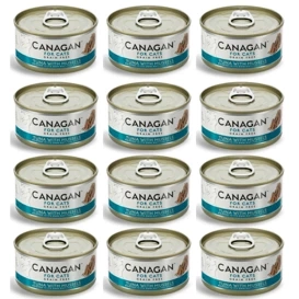 Canagan Mokra Karma Dla Kota Tuńczyk Małże 12x75g
