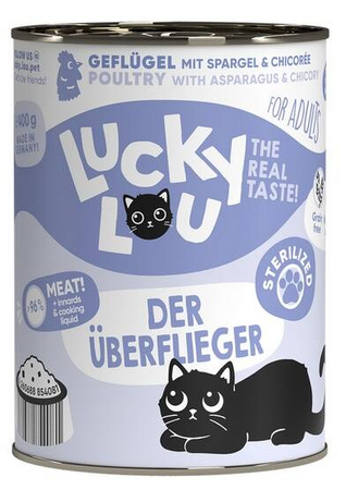 Lucky Lou Sterilized Karma Dla Kota Drób 400g