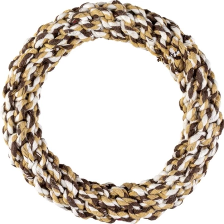 Duvo+ Bawełniana Zabawka Dla Psa Sznur Kółko 19cm