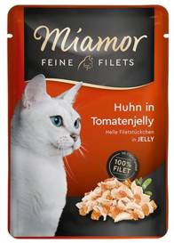 Miamor Feine Filets Saszetka Huhn & Tomate 100g