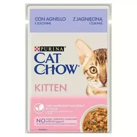 Purina Cat Chow Karma Mokra dla Kociąt Jagnięcina 85g