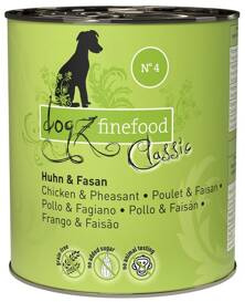 Dogz Finefood Karma Dla Psa N04 Kurczak Bażant 800g