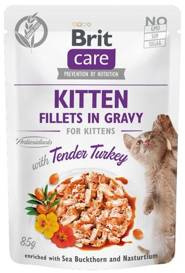 Brit Care Cat Karma Dla Kociąt Indyk W Sosie 85g