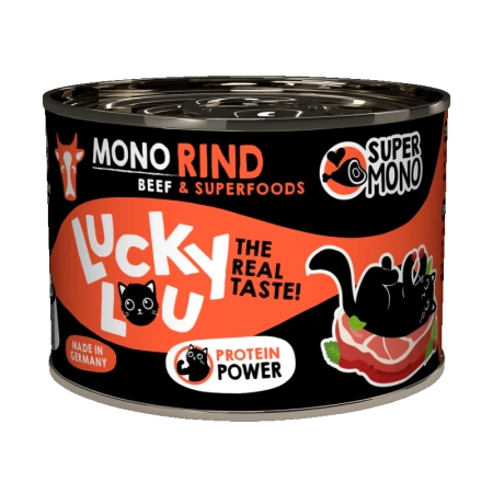 Lucky Lou Supermono Karma Dla Kota Wołowina 12x200g