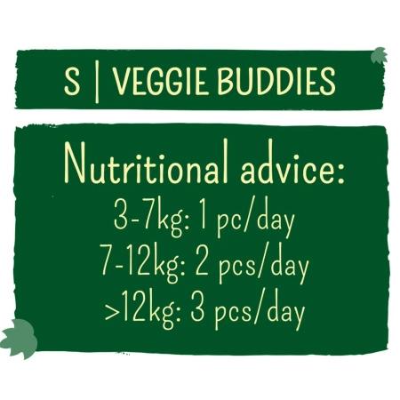 Garden Bites Przysmak Dla Psa Vegge Buddies S 6cm 60szt