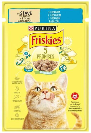 Friskies Karma Dla Kota Łosoś 85g
