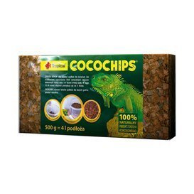 Tropical Cocochips 500g, podłoże dla gadów i płazów