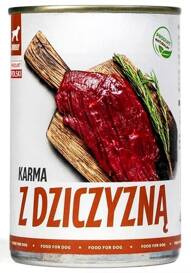 TUF TUF Karma dla psa Mielonka z Dziczyzną 400g