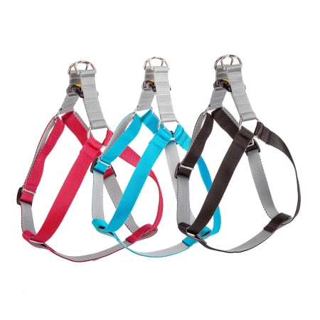 Dingo Fred Silver Twilight Szelki Dla Psa 2/70 Bordowe