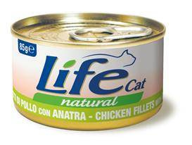 Life Cat Puszka 85g Kurczak Kaczka Filet Karma dla Kota