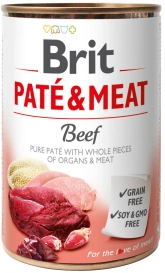 Brit Pate & Meat Dog Beef puszka 400g