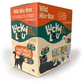 Lucky Lou Karma Dla Kota Wild Mix-Box Saszetki 6x125g