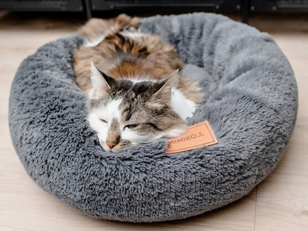 MIMIKO Pets Legowisko Dla Psa Owal L 60cm Grafitowe