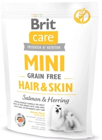Brit Care Grain Free Mini Hair & Skin 400g