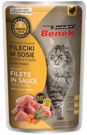 Super Benek Karma Dla Kota Indyk Rokitnik 85g