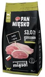 Pan Mięsko Karma Dla Kota Indyk Gęś Chrupki S 1,6kg